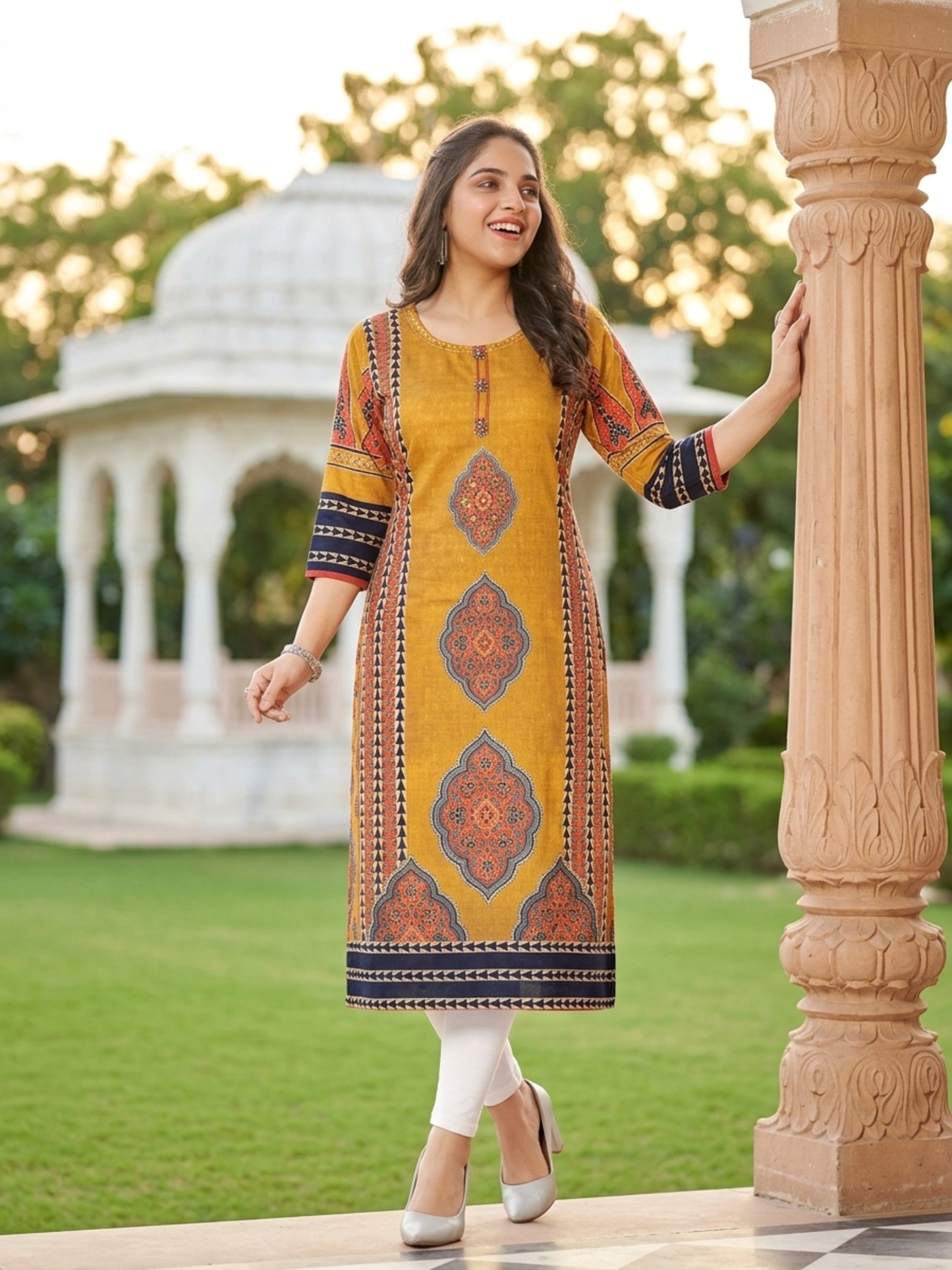 Women Ethnic Printed Kurta