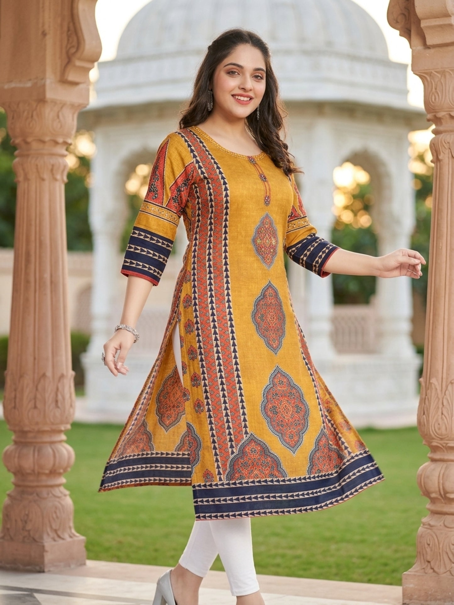 Women Ethnic Printed Kurta