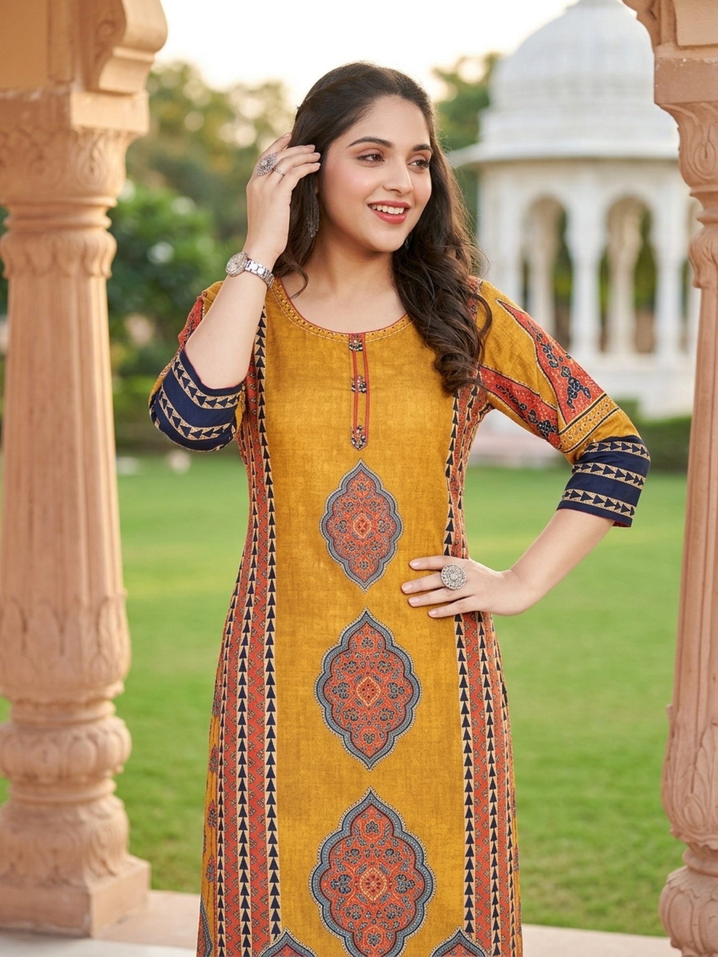 Women Ethnic Printed Kurta