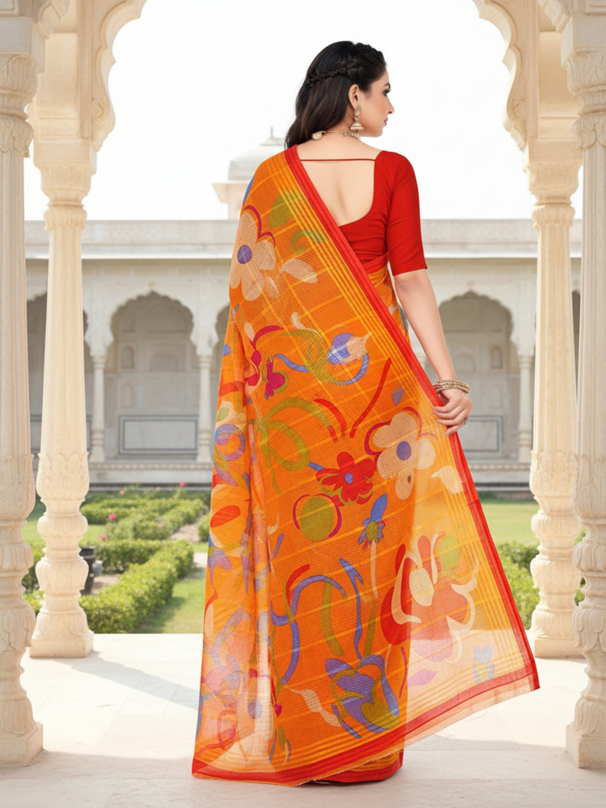 Saregama Vol Premium Cotton Saree