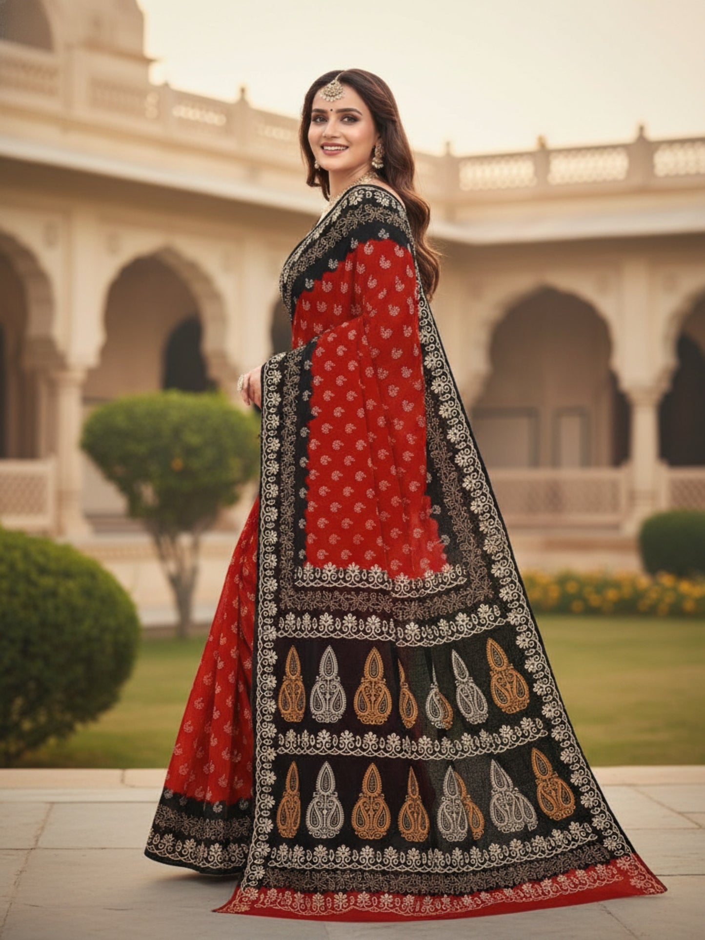 Pure Cotton Saree for Women Soft Lightweight Printed Daily Wear Traditional Casual Office Wear Saree