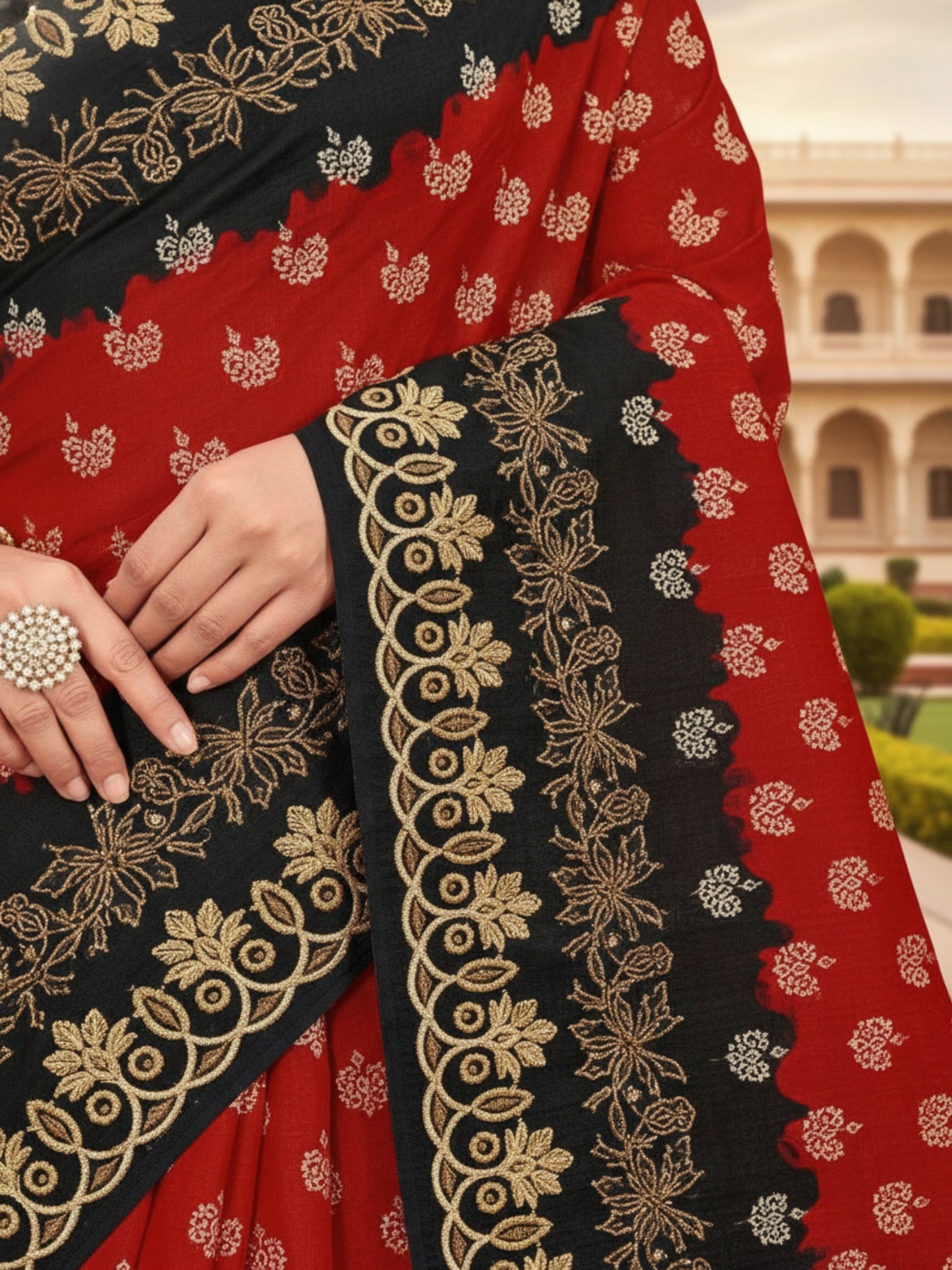 Pure Cotton Saree for Women Soft Lightweight Printed Daily Wear Traditional Casual Office Wear Saree