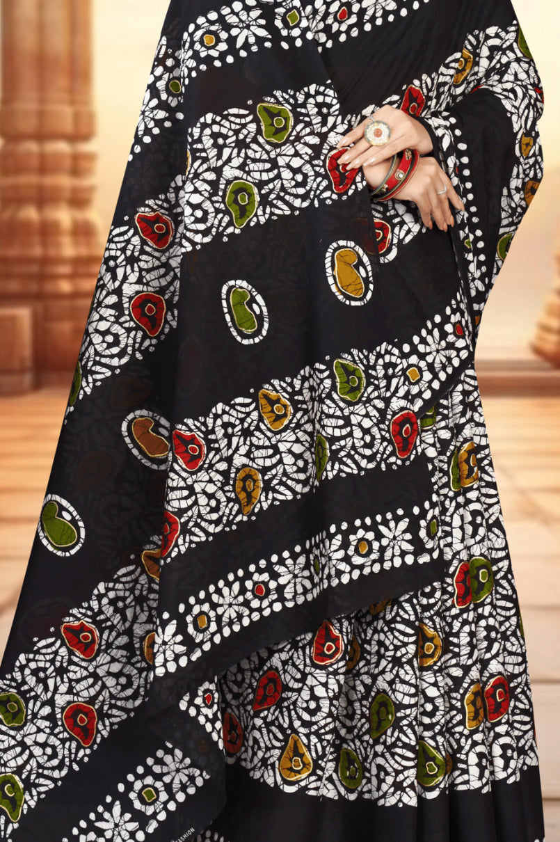 MINU SAREE GOLD BATIK 39798