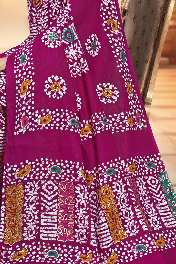 MINU SAREE GOLD BATIK 39743