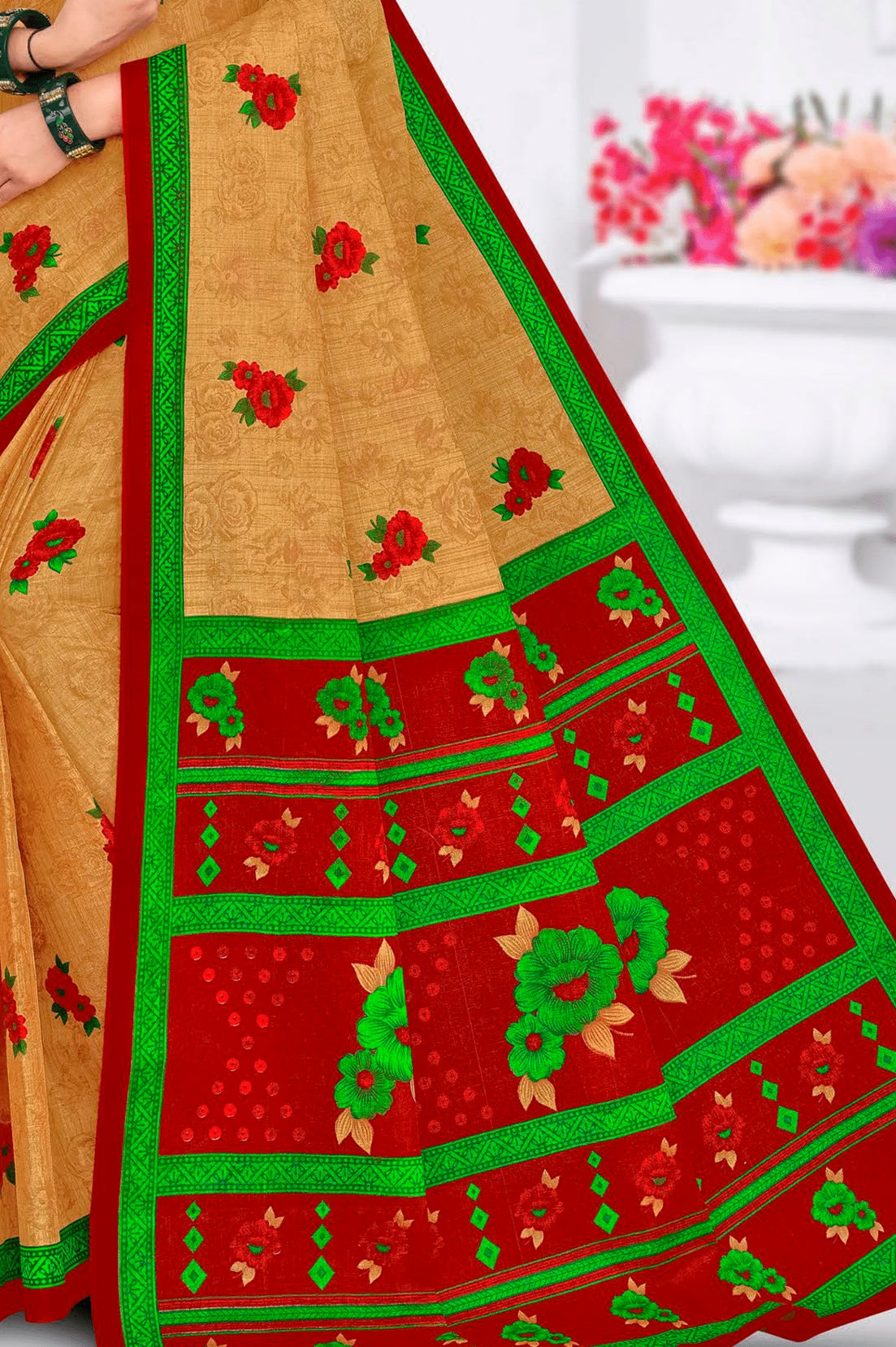 MINU SAREE MALAIKAA V-37 1088