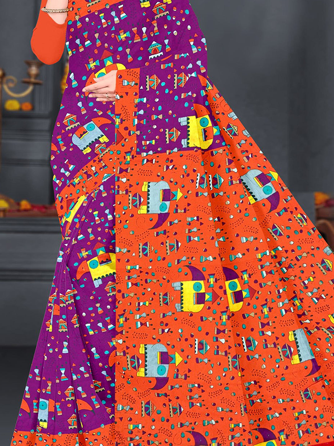 MINU SAREE HASTHLEKHA V-1 0006
