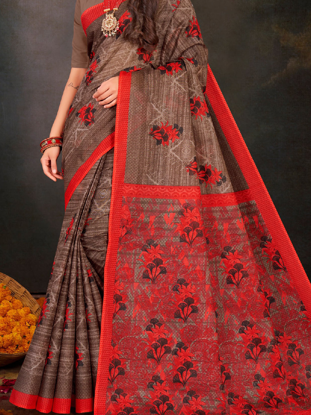 MINU SAREE NUSRAT V-2 36105