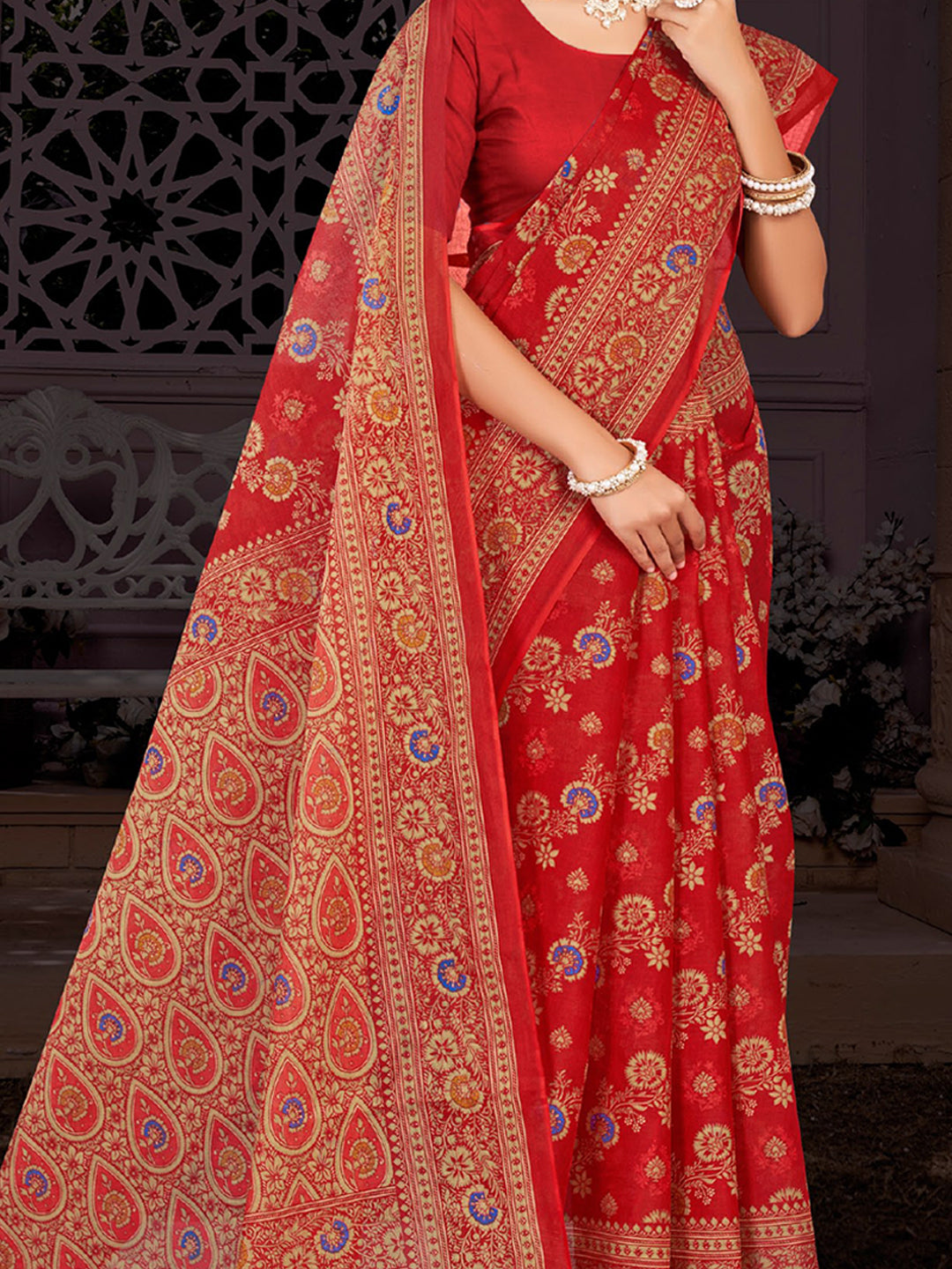 MINU SAREE SUNHERI COTTON SD 38673