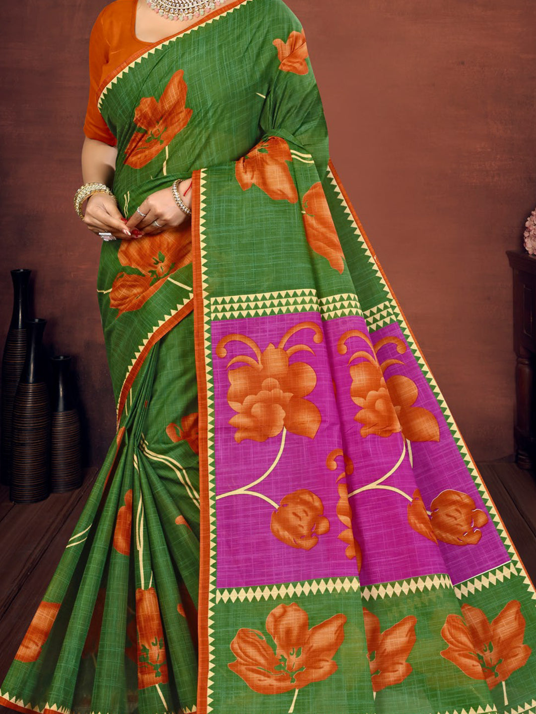 MINU SAREE HI DEMAND V-3 34907