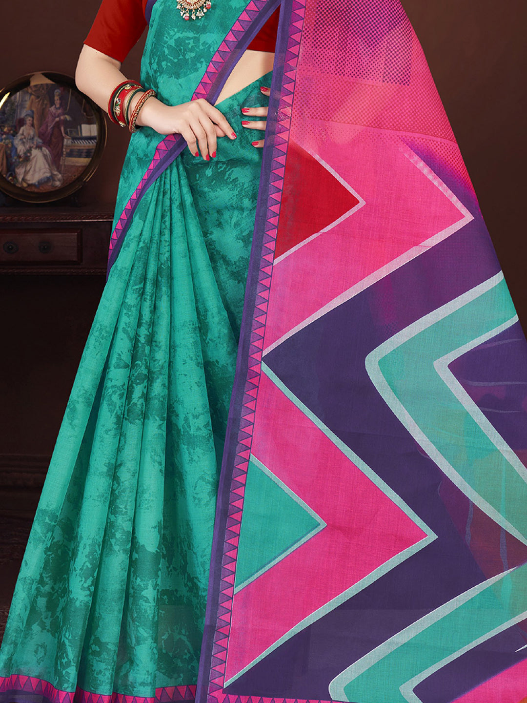 MINU SAREE VELVET TOUCH V-12 34698