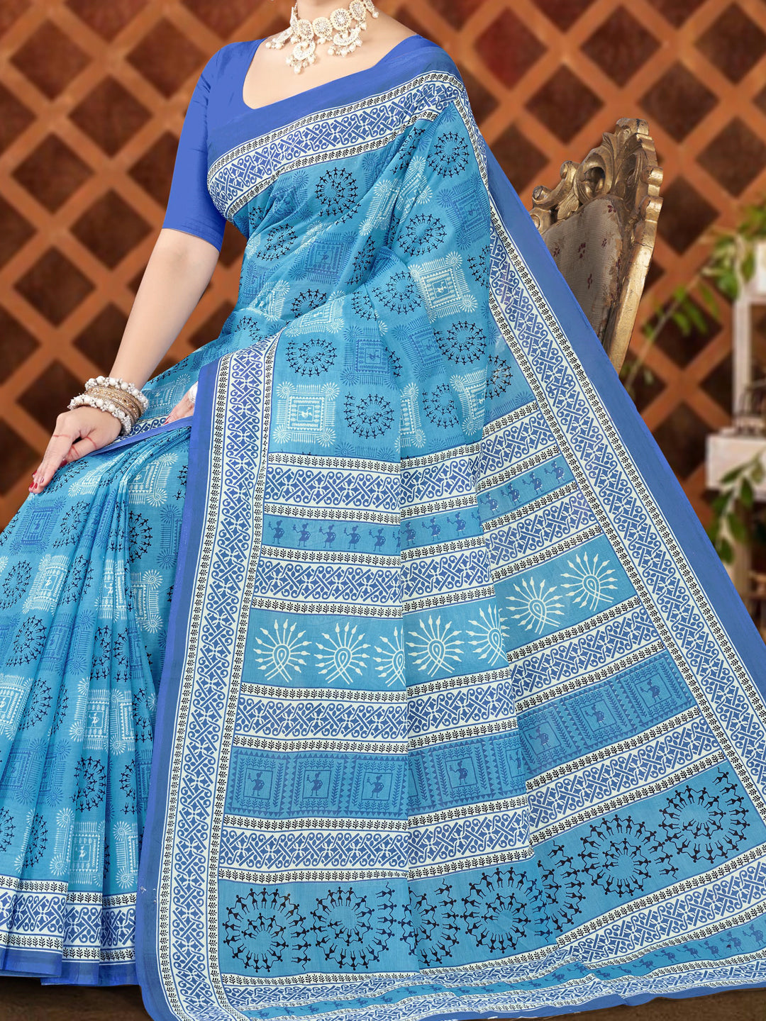 MINU SAREE HI DEMAND BLOCK 153561
