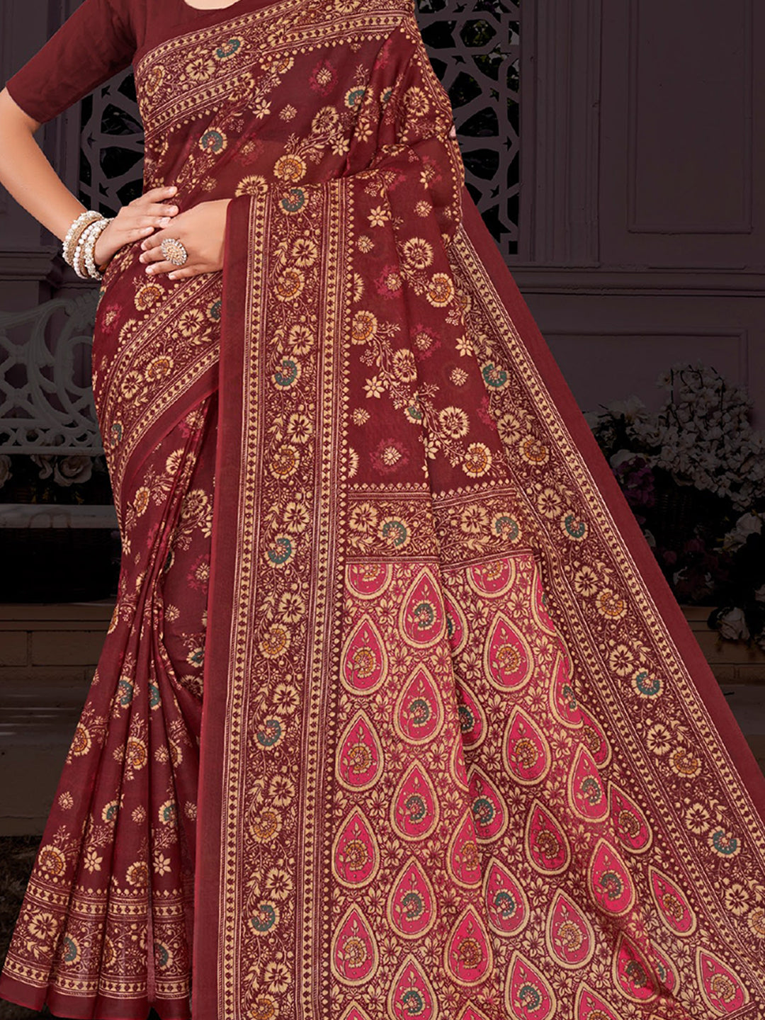 MINU SAREE SUNHERI COTTON SD 38678