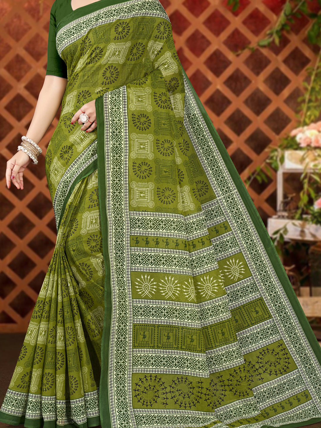 MINU SAREE HI DEMAND BLOCK 153568