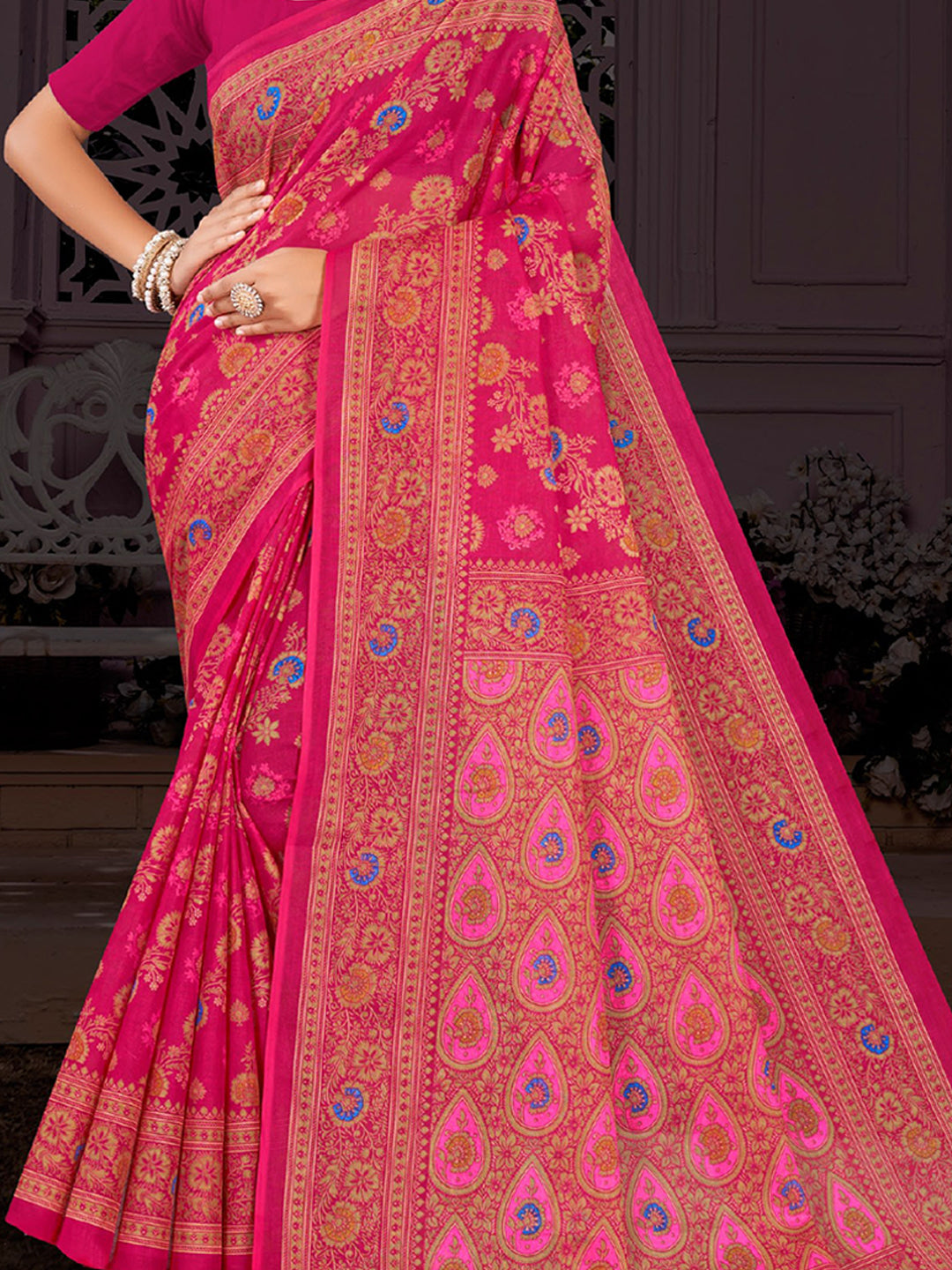 MINU SAREE SUNHERI COTTON SD 38671