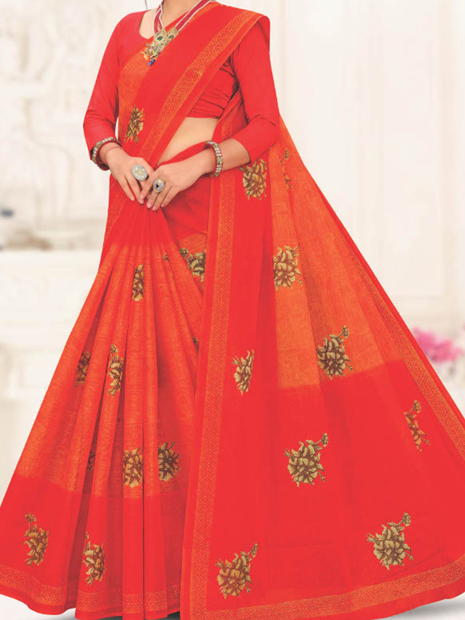 MINU SAREE NANCY V-3 3077