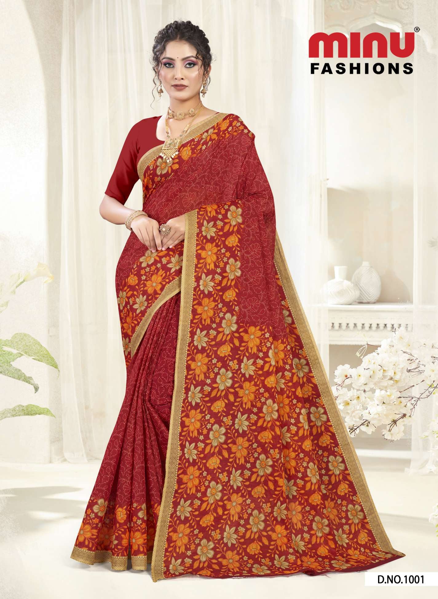 MINU SAREE AURELIA BEAUTY 10011
