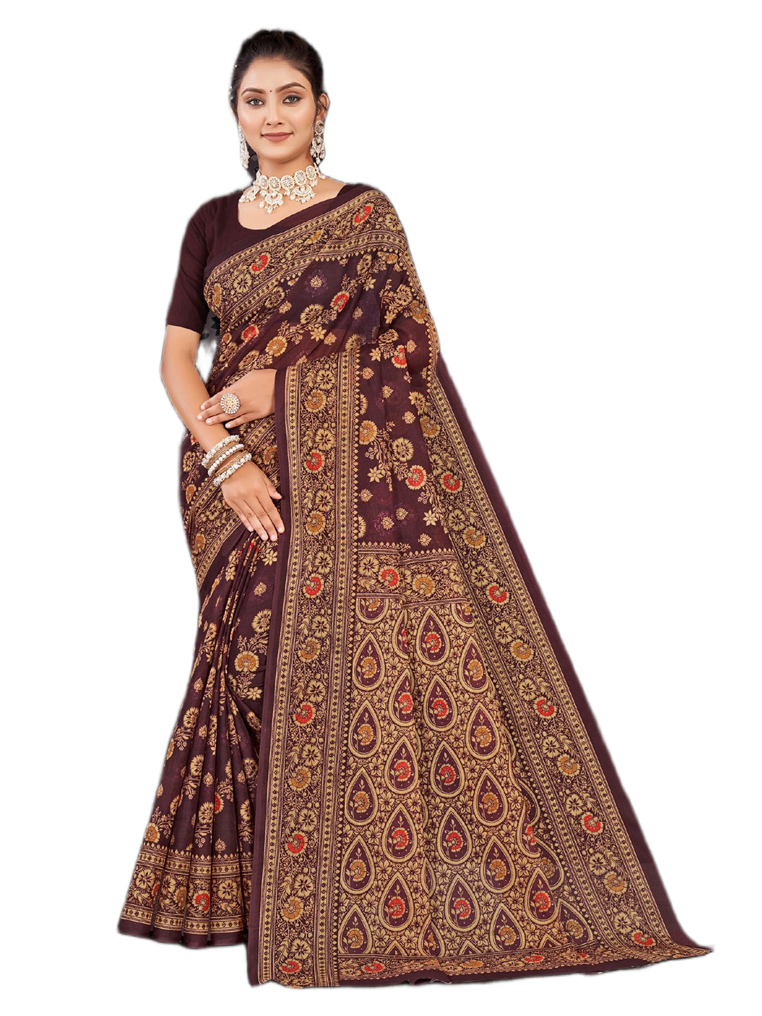 MINU SAREE SUNHERI COTTON SD 386710