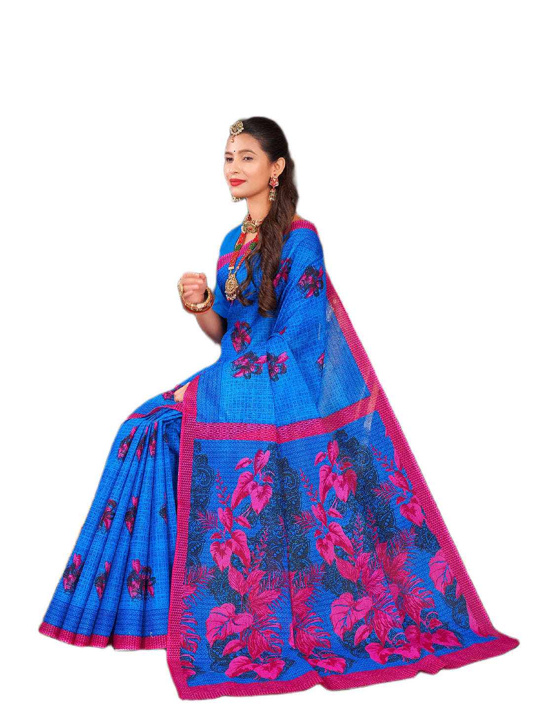 Nusrat V- Premium Cotton Saree