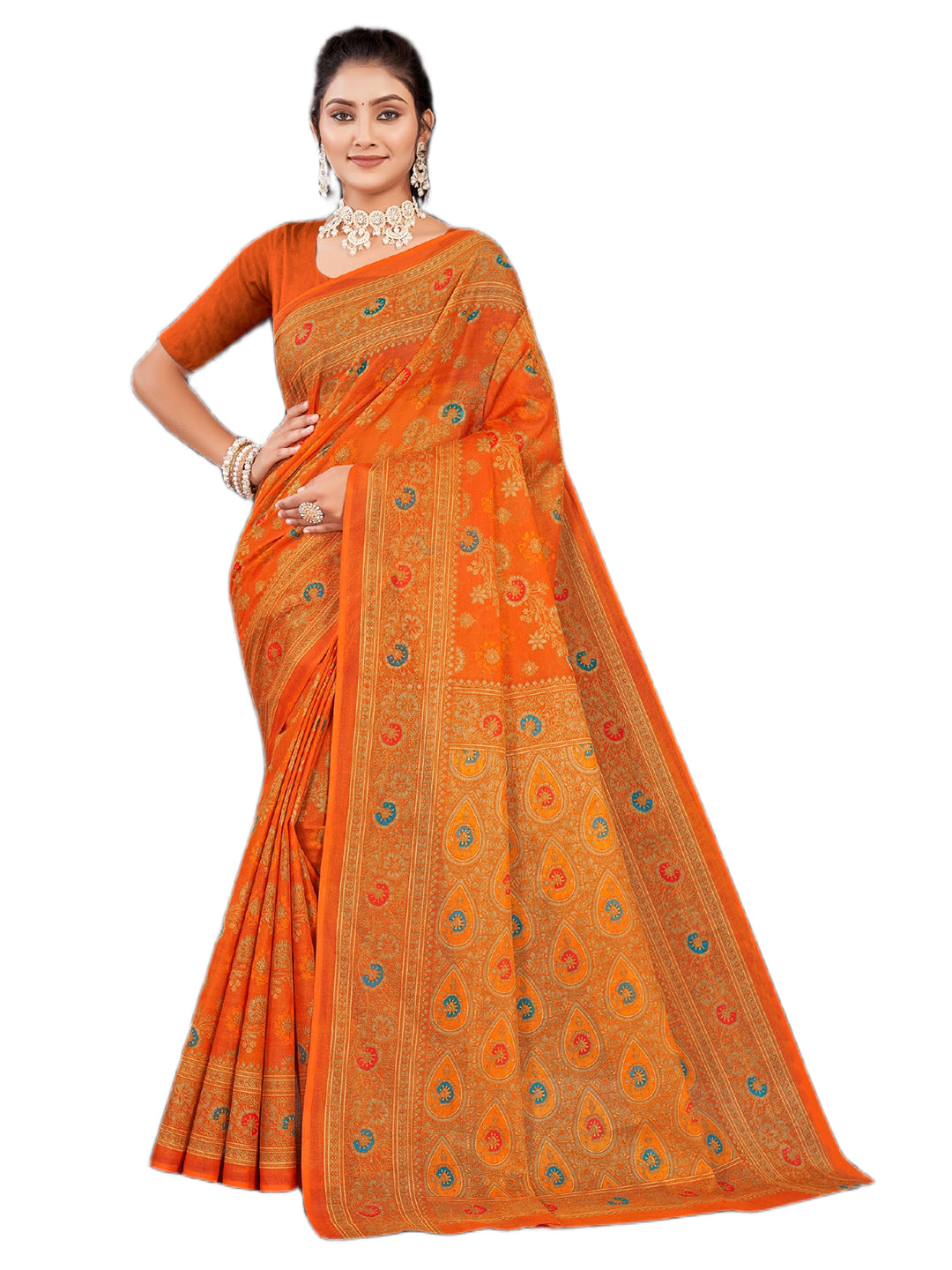 MINU SAREE SUNHERI COTTON SD 38676