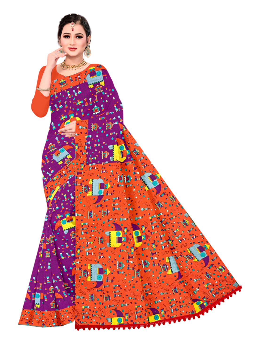 MINU SAREE HASTHLEKHA V-1 0006