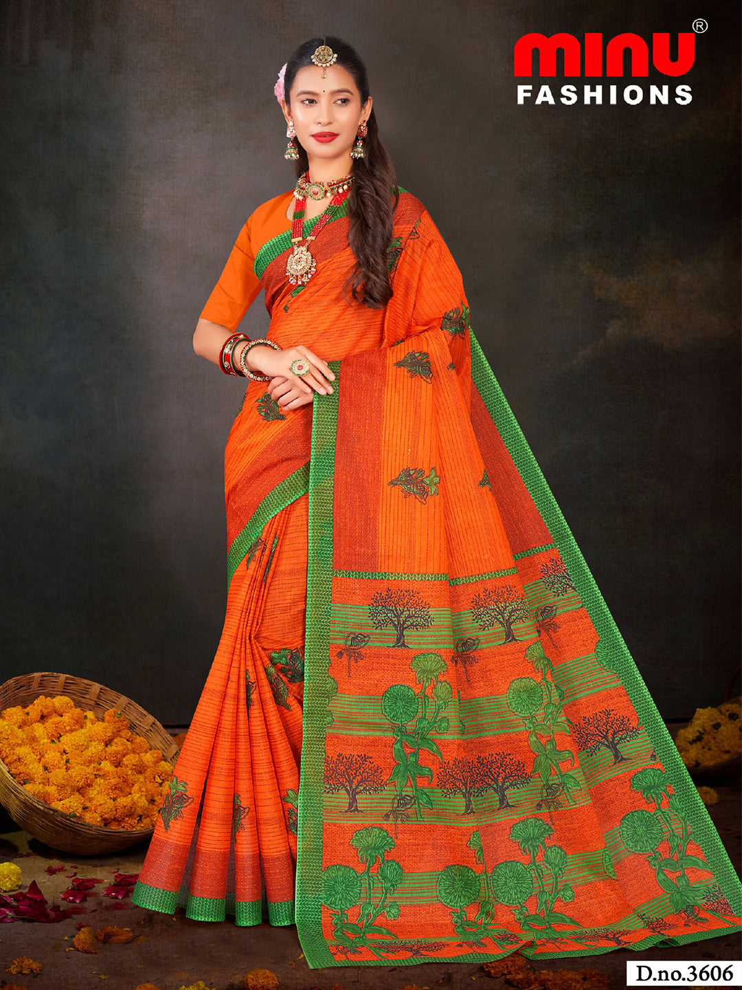 MINU SAREE NUSRAT V-2 36127