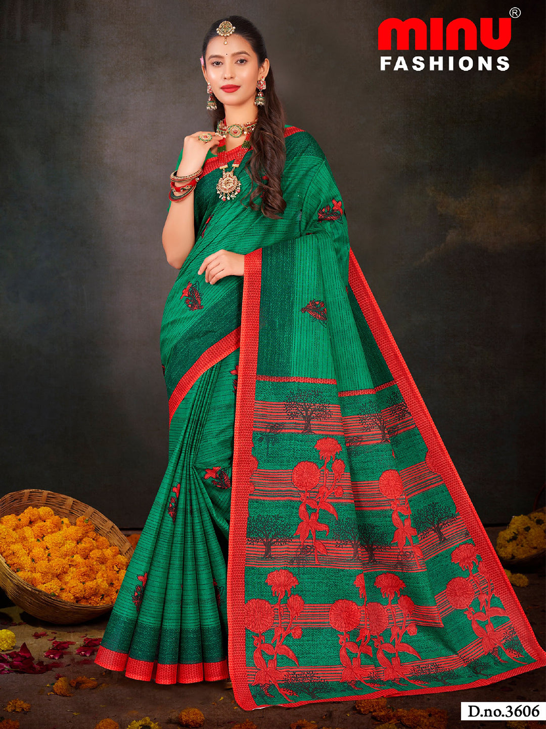 MINU SAREE NUSRAT V-2 36038