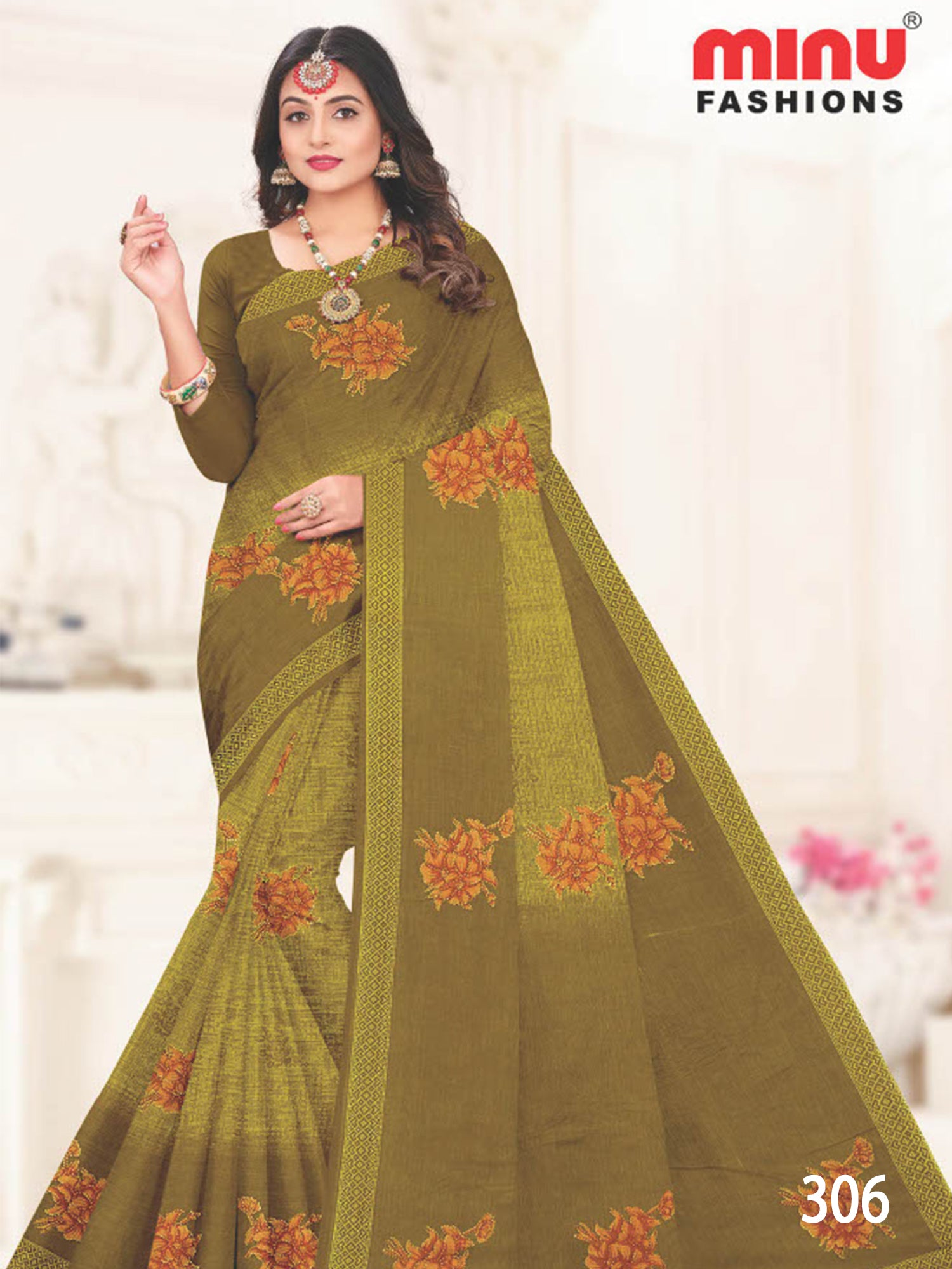 MINU SAREE NANCY V-3 3066