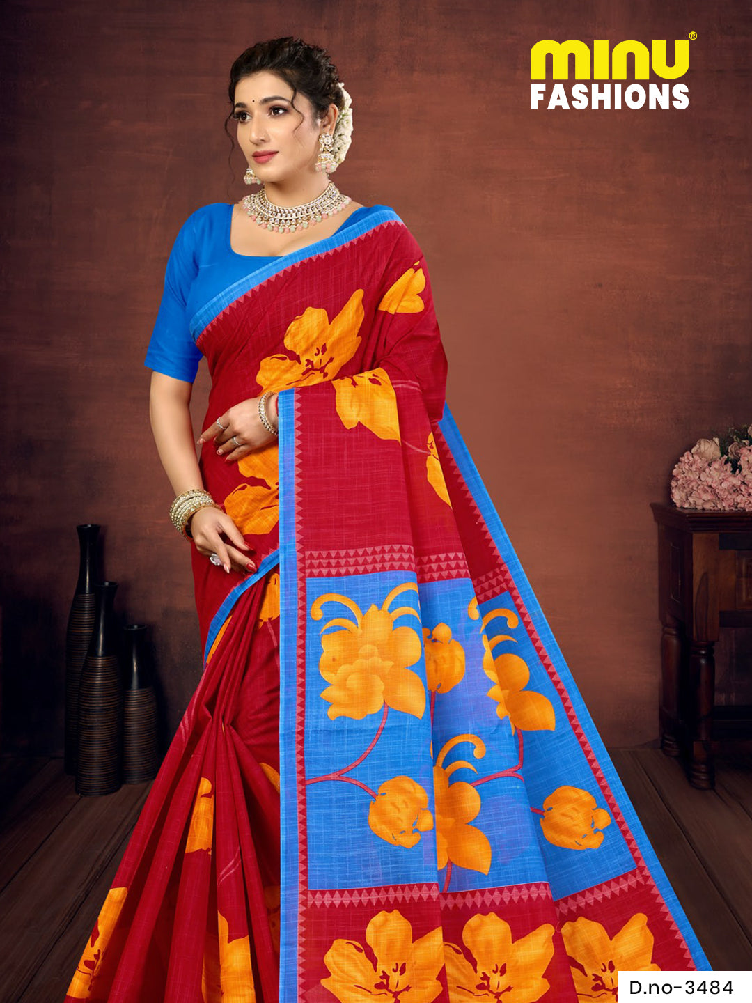 MINU SAREE HI DEMAND V-3 34841