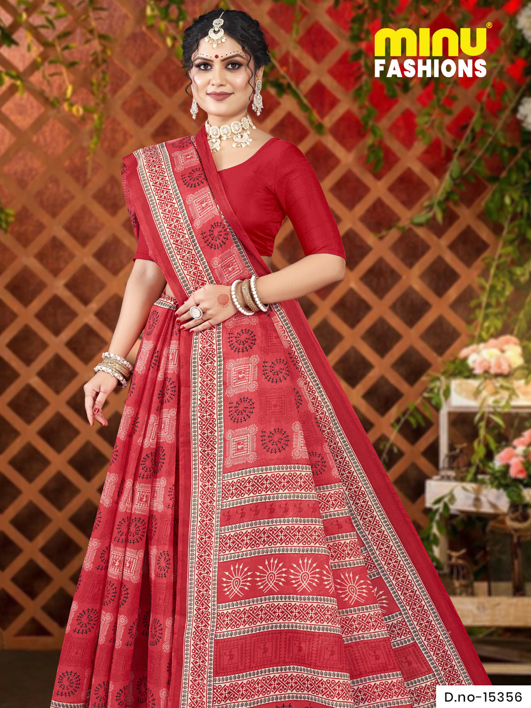 Hi Demand Block Premium Cotton Saree