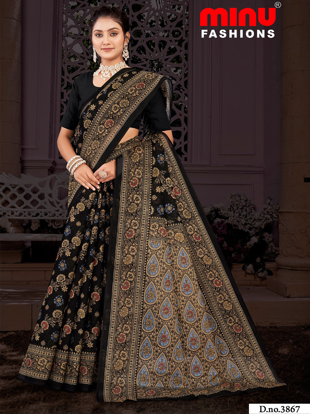 MINU SAREE SUNHERI COTTON SD 38675