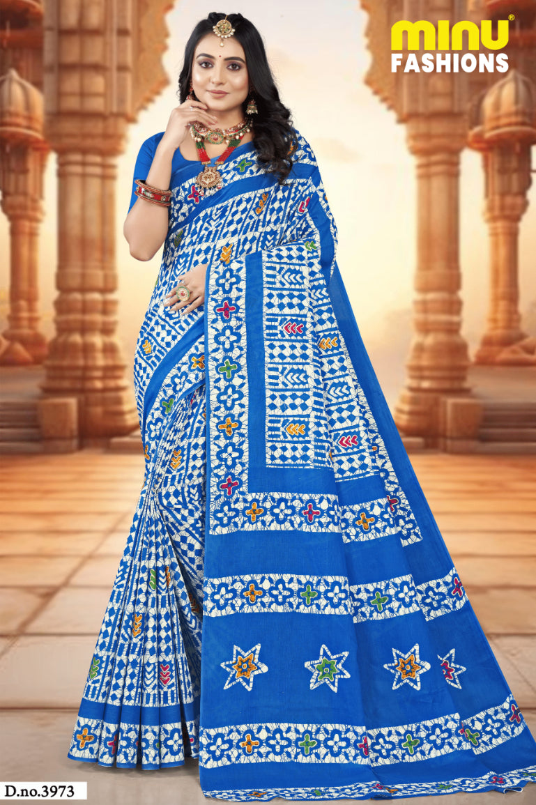 MINU SAREE GOLD BATIK 39765