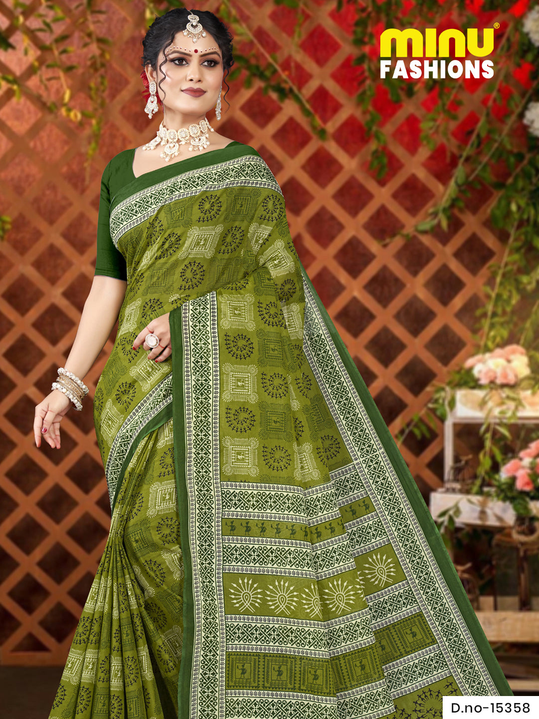 MINU SAREE HI DEMAND BLOCK 153568