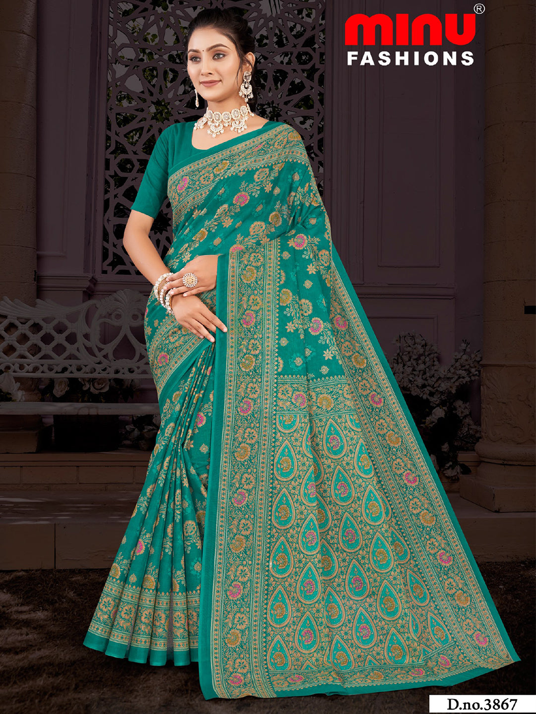 MINU SAREE SUNHERI COTTON SD 38677