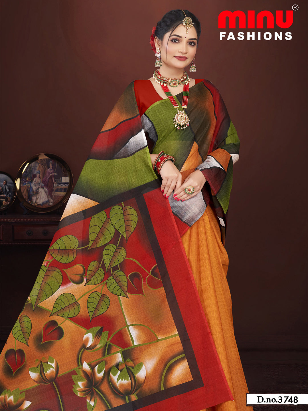 MINU SAREE VELVET TOUCH V-12 34676