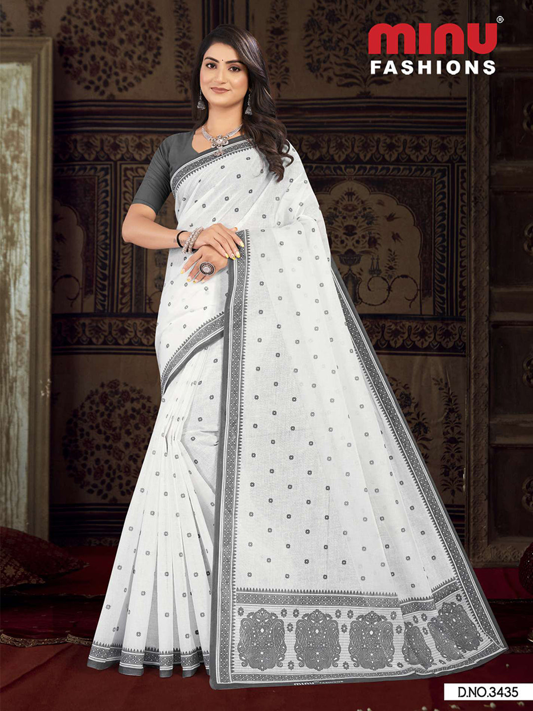 MINU SAREE SWETA V-2 24055