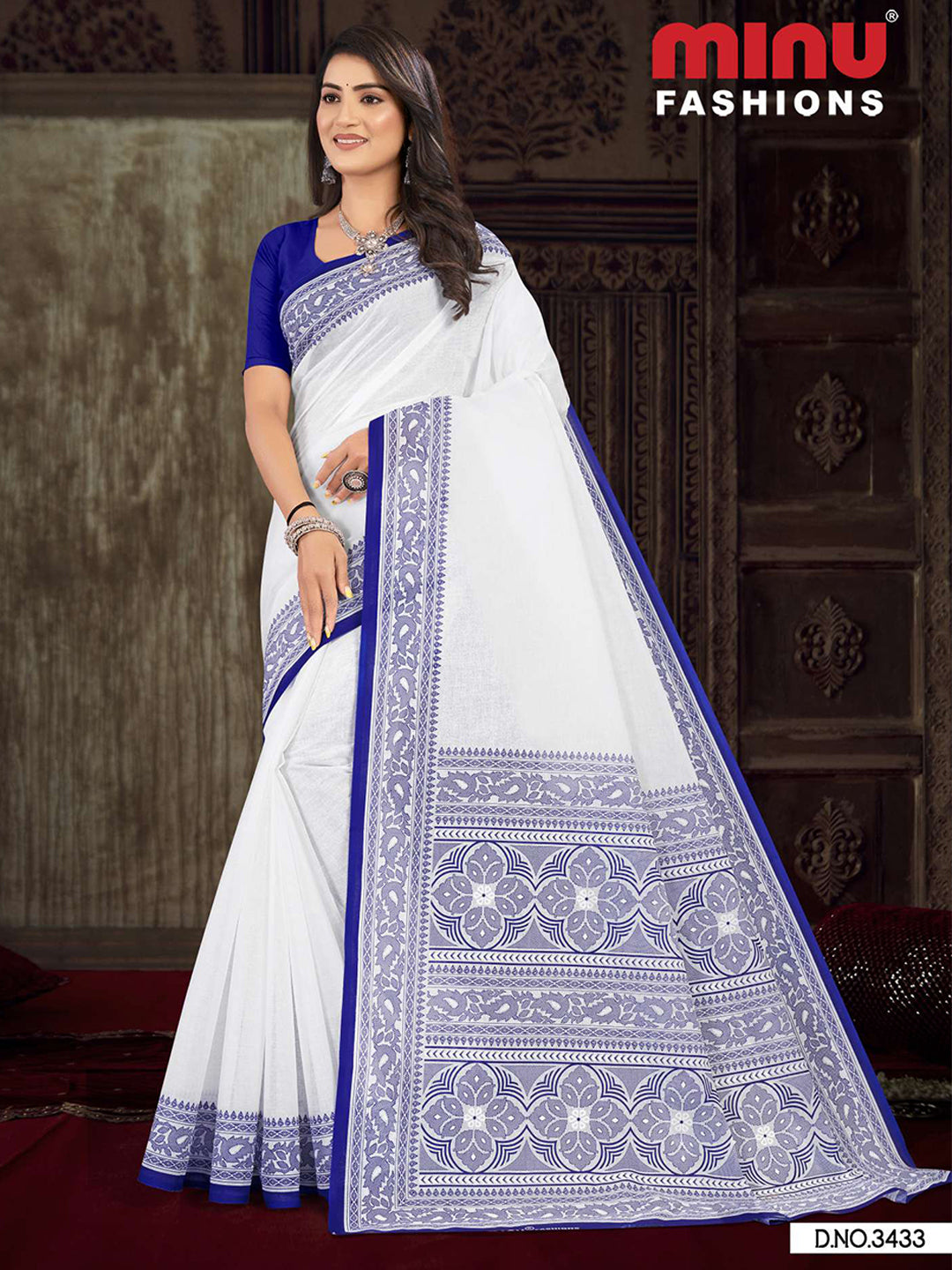 MINU SAREE SWETA V-2 24033