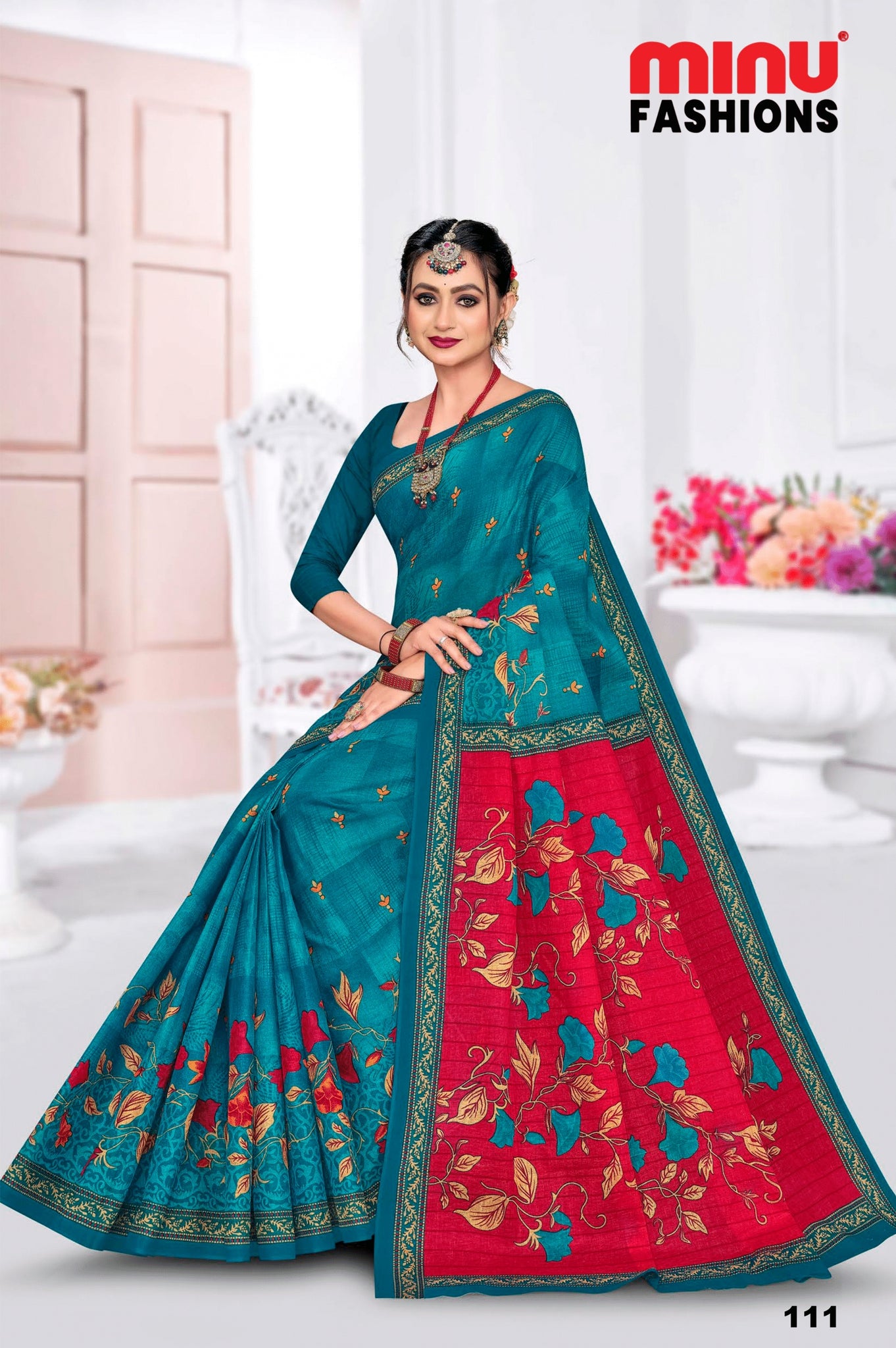 MINU SAREE MALAIKAA V-37 11111