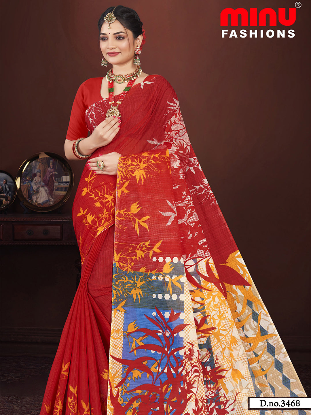 MINU SAREE VELVET TOUCH V-12 34654