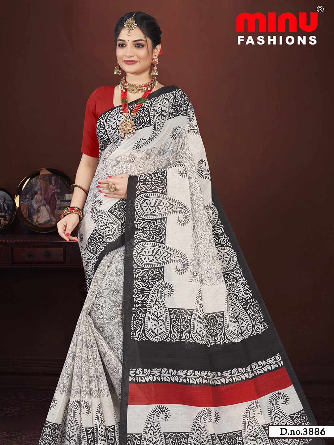 MINU SAREE VELVET TOUCH V-12 347110