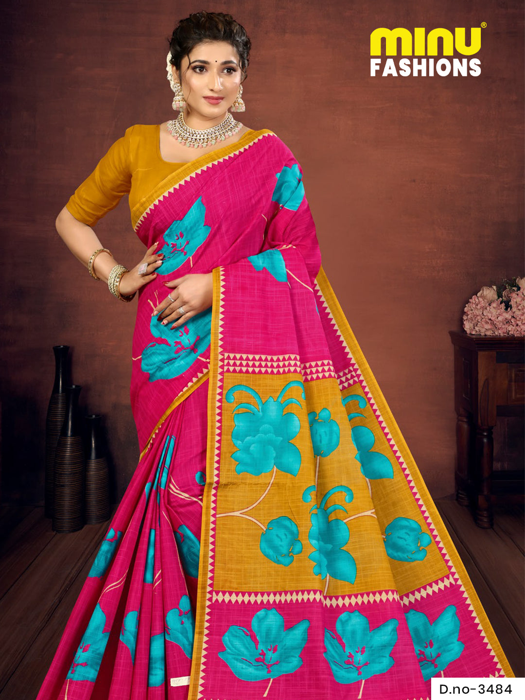 MINU SAREE HI DEMAND V-3 34874