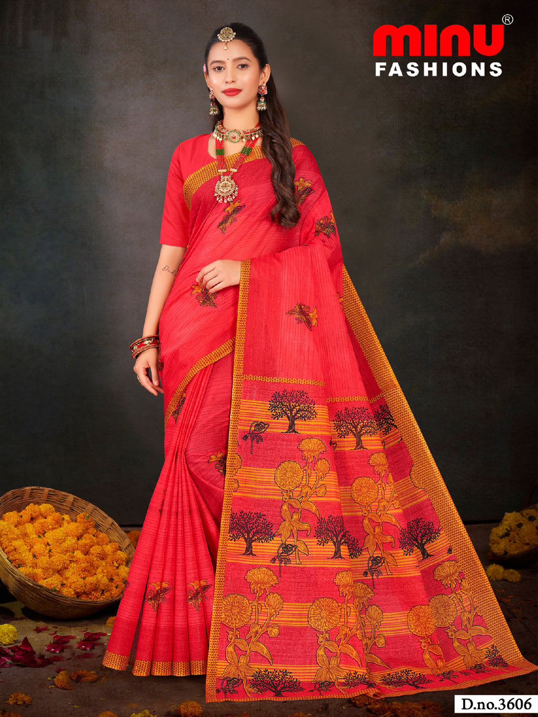 MINU SAREE NUSRAT V-2 36061