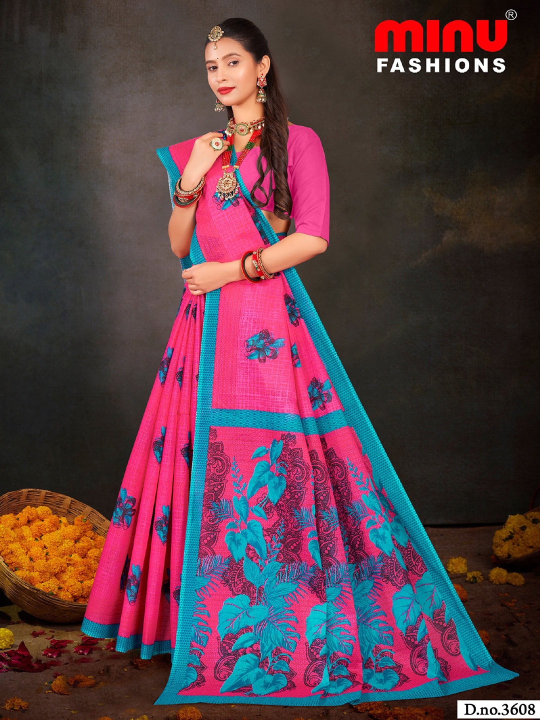 MINU SAREE NUSRAT V-2 36116