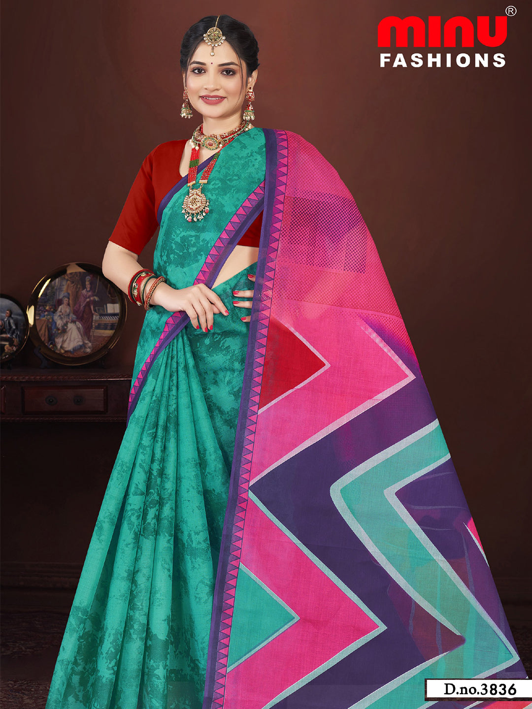 MINU SAREE VELVET TOUCH V-12 34698