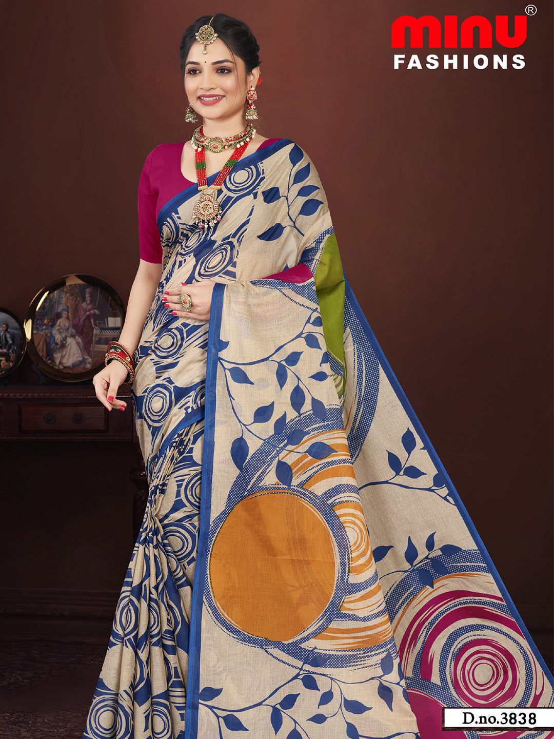 MINU SAREE VELVET TOUCH V-12 34709
