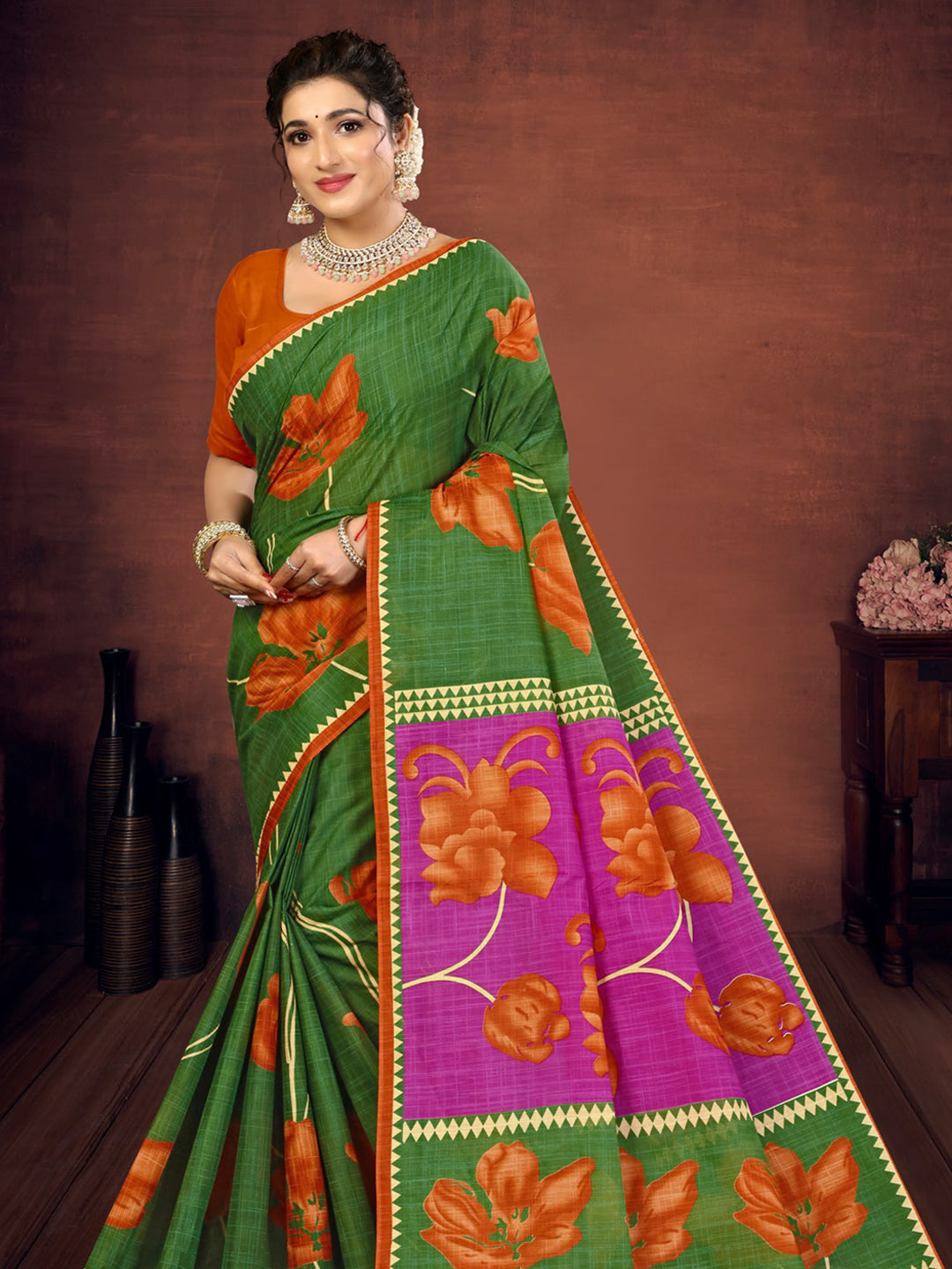 MINU SAREE HI DEMAND V-3 34907