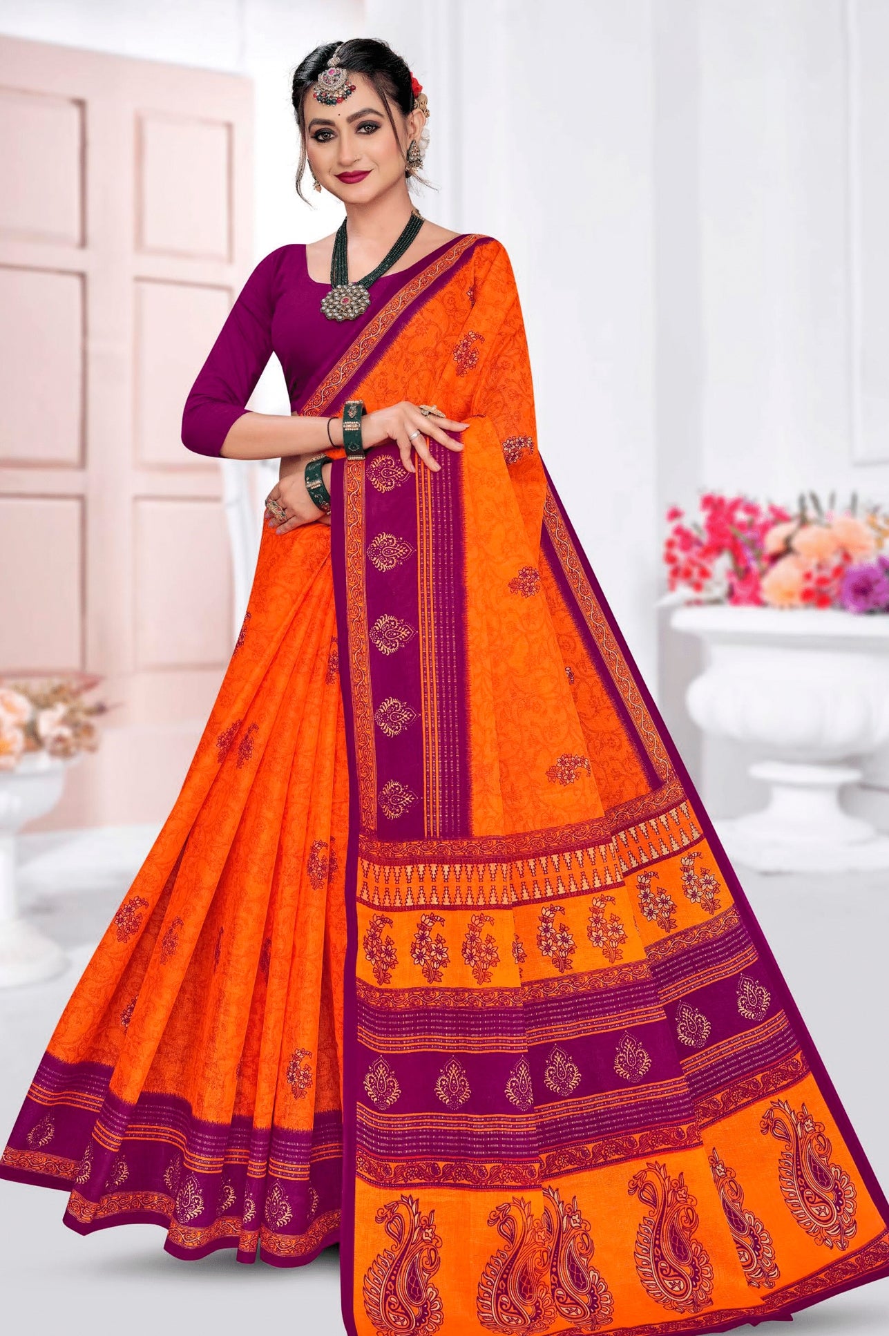 MINU SAREE MALAIKAA V-37 11010