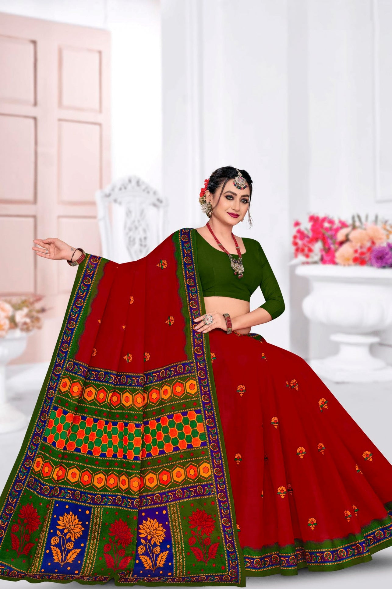 MINU SAREE MALAIKAA V-37 1099