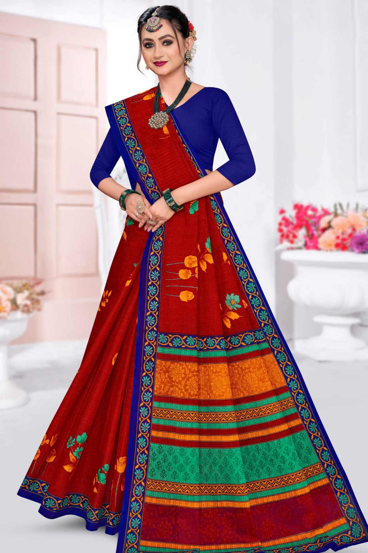 MINU SAREE MALAIKAA V-37 1011