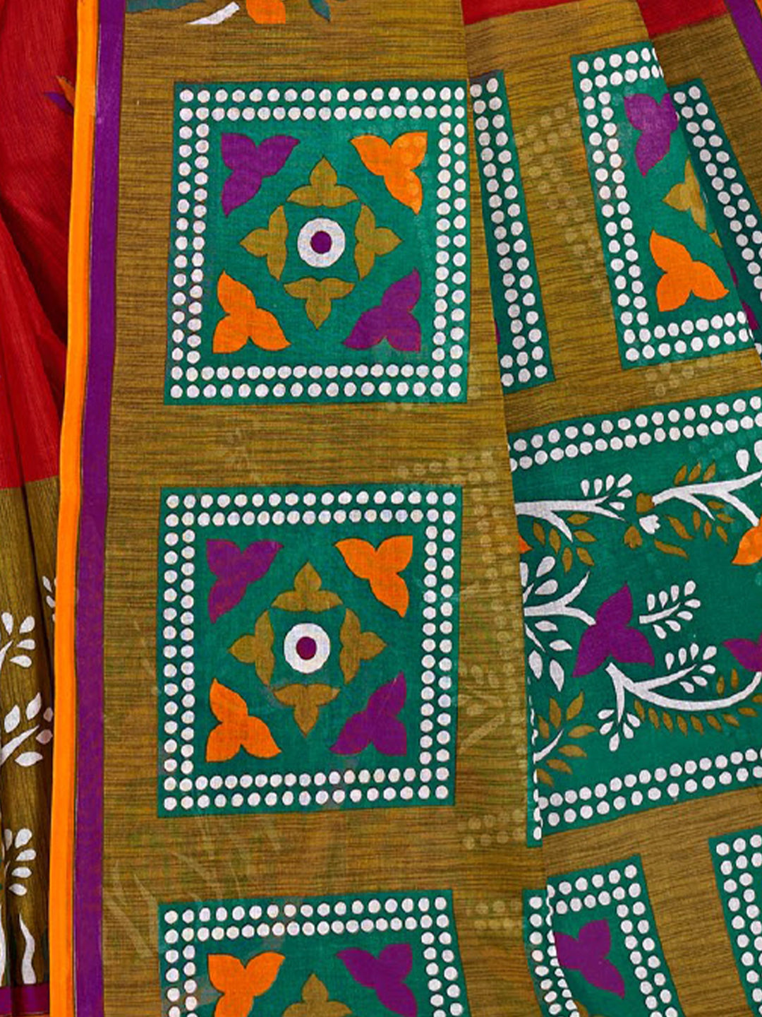 MINU SAREE SUNHERI COTTON V-4 38768