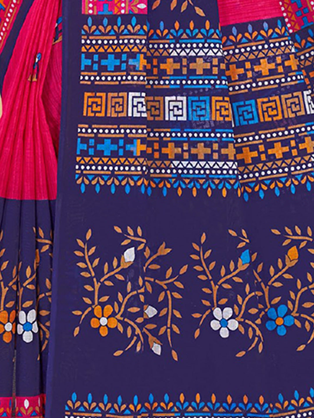 MINU SAREE SUNHERI COTTON V-4 38691